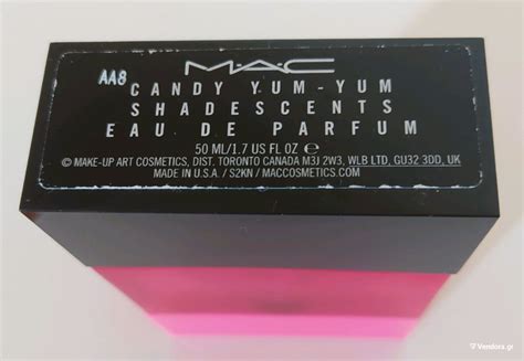 mac shadescents candy yum yum